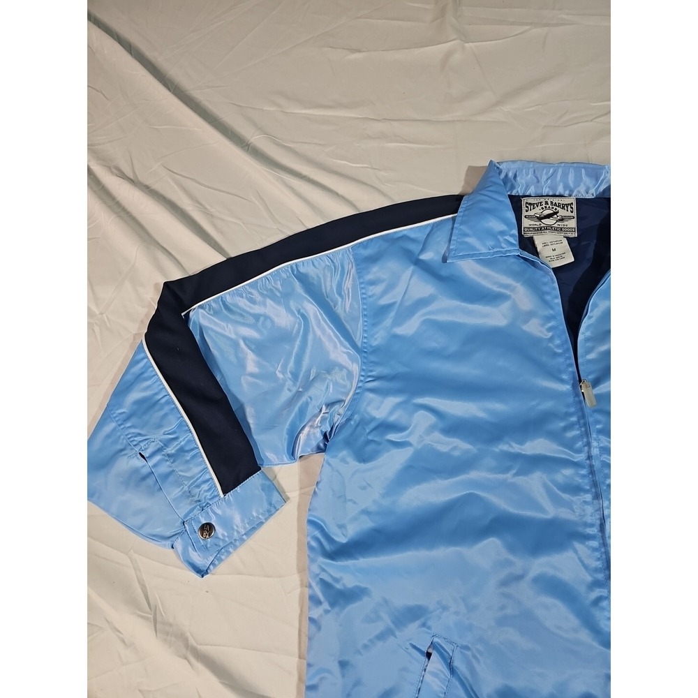 Steve & Barry Men‎ 100% Nylon Shell Windbreaker Full Zip Jacket Size M - Picture 6 of 13